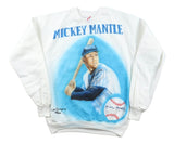 Mickey Mantle Yankees Signed Limited Edition Air Brushed Sweatshirt JSA LOA