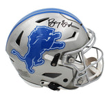 Barry Sanders Signed Detroit Lions Speed Flex Authentic NFL Helmet