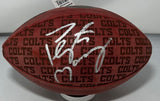 Indy Colts PEYTON MANNING Signed Authentic Colts Logo Football AUTO - FAN