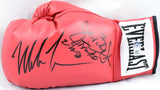 Mike Tyson Buster Douglas Signed Red Everlast Boxing Glove - Beckett W Hologram