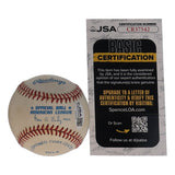 Alan Trammell Signed OAL Baseball (JSA COA) 1984 World Series Champion & MVP /SS