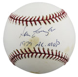 Angels Don Baylor "1979 AL MVP" Authentic Signed OML Baseball BAS #BU43409