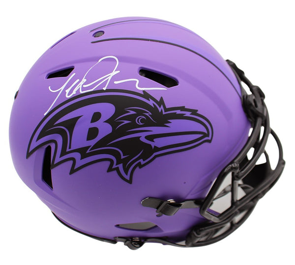 Terrell Suggs Signed Baltimore Ravens Speed Authentic Rave NFL Helmet