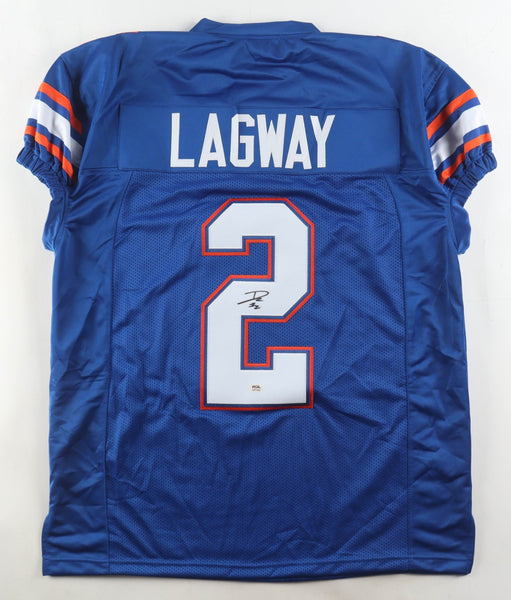 D. J Lagway Signed Florida Pro Cut Jersey (PSA) Gators Starting Q.B. 2024 & 2025