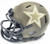 DEZ BRYANT AUTOGRAPHED COWBOYS SALUTE TO SERVICE MINI HELMET BECKETT 230223