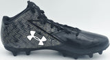 ERNEST JONES IV AUTOGRAPHED PAIR OF UNDER ARMOUR CLEATS SEAHAWKS MCS HOLO