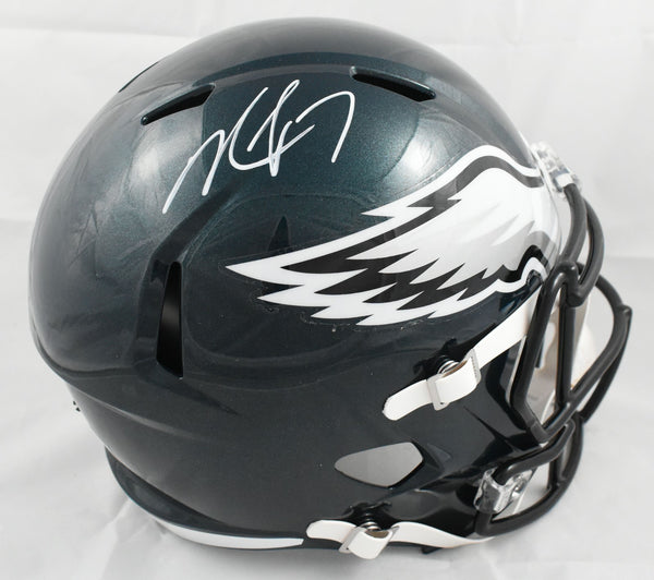 Michael Vick Autographed Philadelphia Eagles F/S Speed Helmet - Beckett W Holo