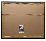 Mike Tyson Signed in Blue Framed 16x20 Punch Out Boxing Photo JSA