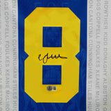 Nicky Butt Signed Manchester United Soccer Jersey #8 with Beckett COA