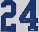 Larry Brown Signed Dallas Cowboys Jersey Inscribed "S.B. XXX MVP" (JSA COA)
