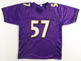 Bart Scott Signed Baltimore Ravens Jersey (Beckett) 2006 Pro Bowl Linebacker