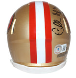 Charles Haley Autographed San Francisco 49ers TB '64-'95 Mini Helmet BAS 40200