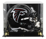 Falcons Michael Vick Signed 2003-19 TB F/S Speed Rep Helmet W/ Case BAS Wit 2
