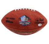 2017 HOF Class Signed Wilson Authentic HOF Logo Football- K Warner, M Andersen