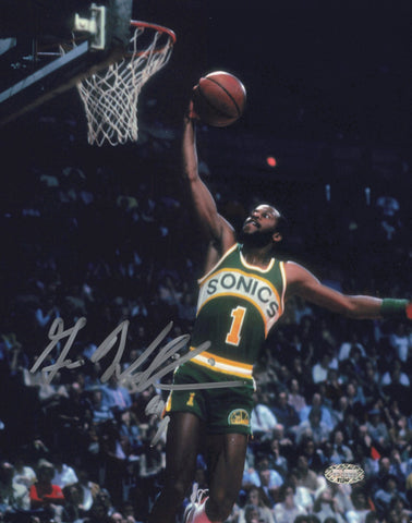 Gus Williams Autographed Signed 8x10 Photo Seattle Supersonics MCS Holo #87367