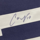 Autographed/Signed Carli Lloyd Navy Blue Team USA Jersey JSA COA Auto