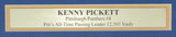 Kenny Pickett Autographed 16x20 Photo University of Pittsburgh Framed Beckett 50