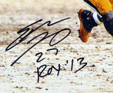 EDDIE LACY AUTOGRAPHED 16X20 PHOTO GREEN BAY PACKERS "ROY '13" PSA/DNA 77728