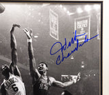 Wilt Chamberlain & Bill Russell Autographed Framed 16x20 Photo Gem Auto Beckett