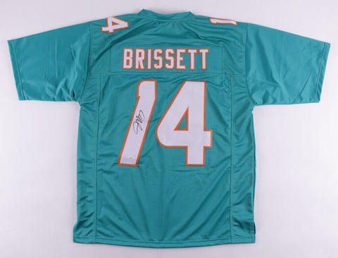 Jacoby Brissett Signed Miami Dolphin Jersey (JSA) 2016 3rd Round Draft Pick Q.B.
