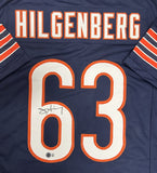 Bears SB Champ JAY HILGENBERG Signed Custom Replica Blue Jersey AUTO - BAS