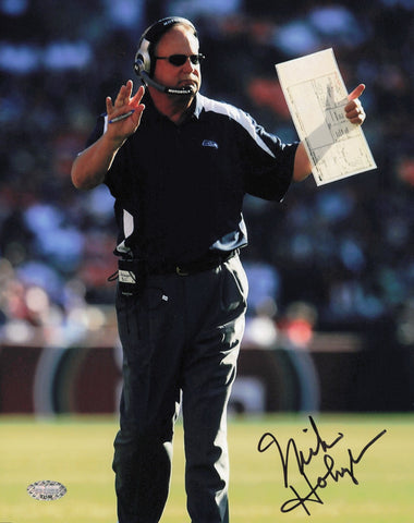 Mike Holmgren Autographed Signed 8x10 Photo Seattle Seahawks MCS Holo #63178