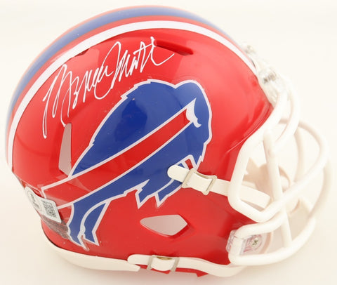 Bruce Smith Signed Buffalo Bills Speed Mini Helmet (Beckett) 11xPro Bowl Def End