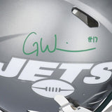 Garrett Wilson Autographed New York Jets Flash Authentic Speed Helmet Fanatics