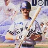 Don Mattingly Signed New York Yankees Framed 42x18 MLB Photo