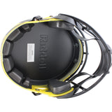 Kurt Warner Autographed Los Angeles Rams F/S Rave Helmet Beckett Witness 50089