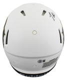 Colorado Travis Hunter "24 HT" Signed White F/S Speed Proline Helmet W/ Case BAS