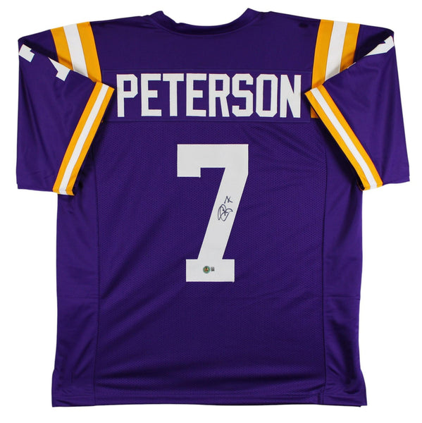 Patrick Peterson Signed LSU Tigers Jersey (Beckett) 8xPro Bowl Defensive Back