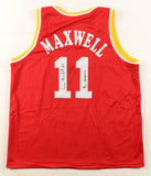 Vernon Maxwell Signed Houston Rockets Jersey "2xChampions" (JSA COA) Mad Max