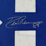 Autographed/Signed Drew Pearson Dallas White Football Jersey JSA COA