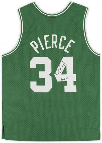 FRMD Paul Pierce Celtics Signed 2007-08 Mitchell & Ness Replica Jersey w/Insc