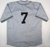 Charley Trippi Signed Atlanta Crackers Minor League Baseball 1947 Jersey JSA COA