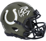 PEYTON MANNING Autographed Indianapolis Colts STS Mini Speed Helmet FANATICS