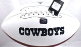 Randy White Signed Dallas Cowboys Franklin Logo Football - Prova *Black