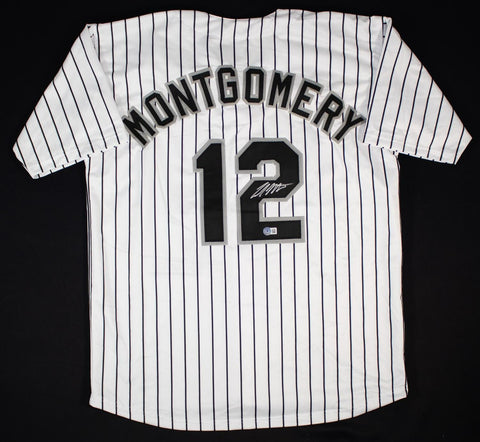 Colson Montgomery Signed Chicago White Sox Home Pinstriped Jersey (Beckett) S.S.