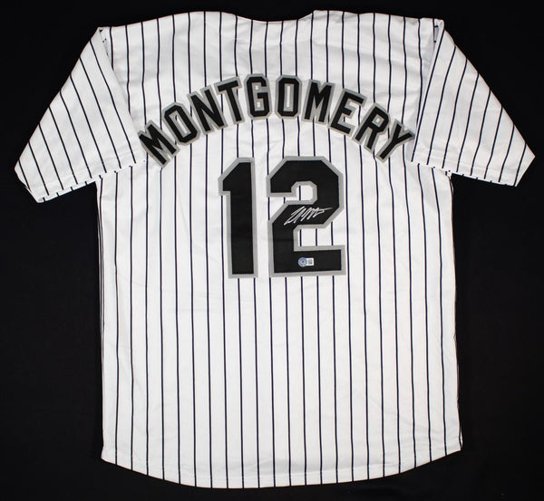 Colson Montgomery Signed Chicago White Sox Home Pinstriped Jersey (Beckett) S.S.