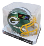 Matthew Golden Signed/Autographed Mini Football Helmet Packers Beckett 200046