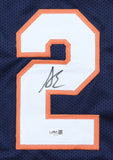 Andrej Stojakovic Signed Illinois Jersey (JSA) Fighting Illini Shooting Guard