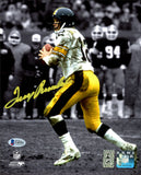 TERRY BRADSHAW AUTOGRAPHED FRAMED 8X10 PHOTO PITTSBURGH STEELERS BECKETT 200406