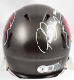 Ronde Barber Autographed Buccaneers 97-13 Speed Mini Helmet w/HOF-Beckett W Holo