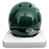 Brian Dawkins HOF Signed Eagles Kelly Green Mini Helmet PSA/DNA 190726