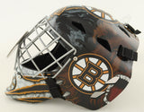 Gerry Cheevers Signed Bruins Full-Size Goalie Mask "The Mask" (Schwartz COA)