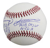 Vladimir Guerrero Sr. & Vladimir Guerrero Jr. Signed OML Baseball MLB #PX441456