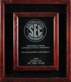 Shaquille O'Neal 1991 Southeastern Conference Athlete of the Year Plaque