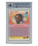 Emmitt Smith Autographed 1990 Fleer U-40 Card Grade 10 Auto Beckett 39447