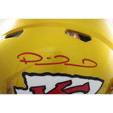 Patrick Mahomes Autographed Kansas City Chiefs Flash Helmet Pro Beckett 58560